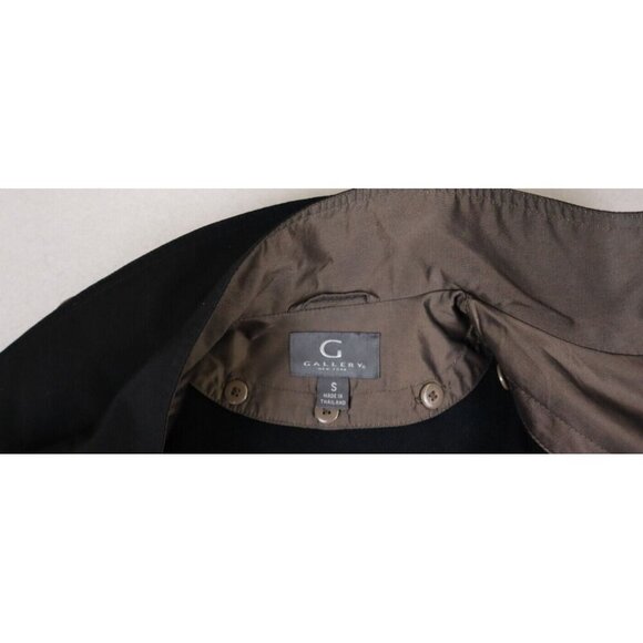 GALLERY - WOMEN'S BLACK HOODED JACKET WITH REMOVABLE LINER - SIZE S - Picture 10 of 11